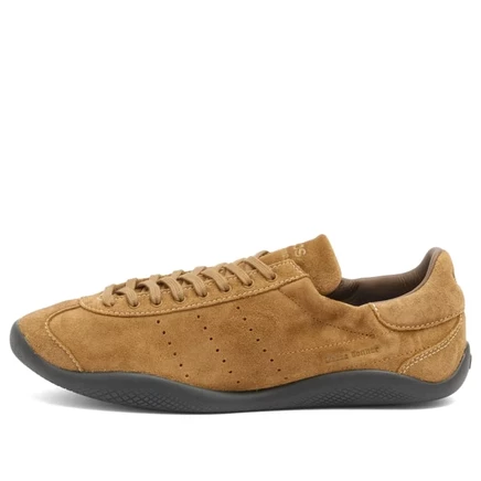 Замшевые кроссовки Adidas x Wales Bonner Karintha Lo earth strata & utility black
