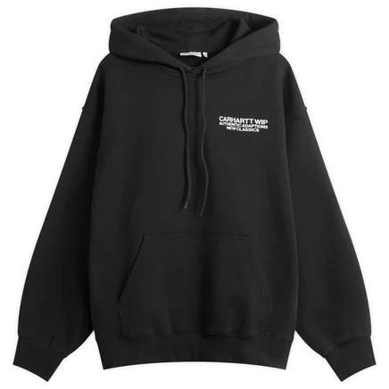 Мужское худи Carhartt WIP Sean Hamilton, черное