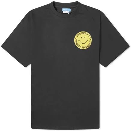 Мужская футболка Market Smiley Afterhours, черная