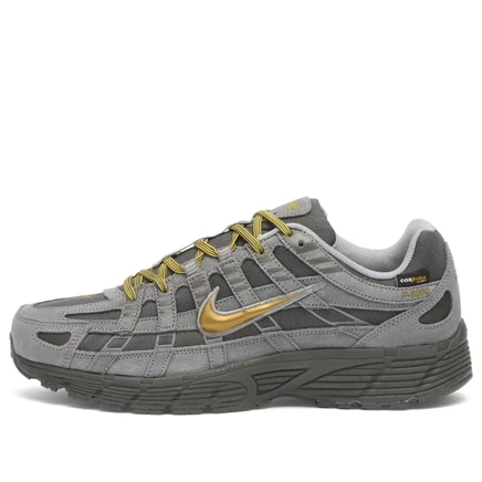 Мужские кроссовки Nike P-6000 Prm Cordura, серо-золотые