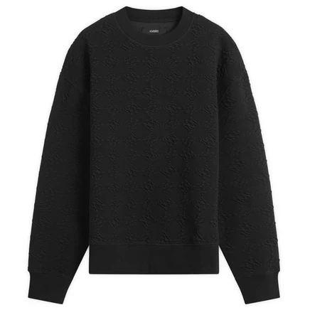 Мужской свитшот AMIRI MA Quad оверсайз, черный