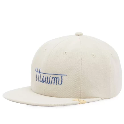 Мужская кепка Visvim Excelsior, молочно-белая