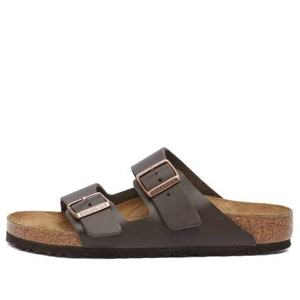 Мужские сандалии birkenstock arizona, тёмно-коричневые