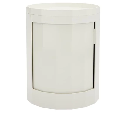Низкий шкаф HAY Facet Cabinet, слоновая кость