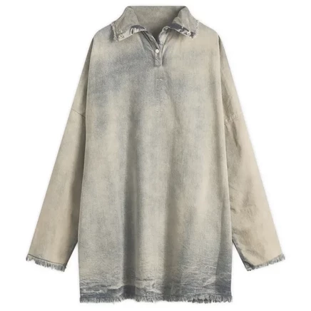 Мужской лонгслив Rick Owens DRKSHDW, жемчужный
