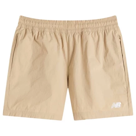 Короткие тканые шорты мужские New Balance Athletics Stretch 5 stoneware