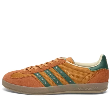 Мужские кроссовки Adidas x Hardies Gazelle, оранжево-зеленые
