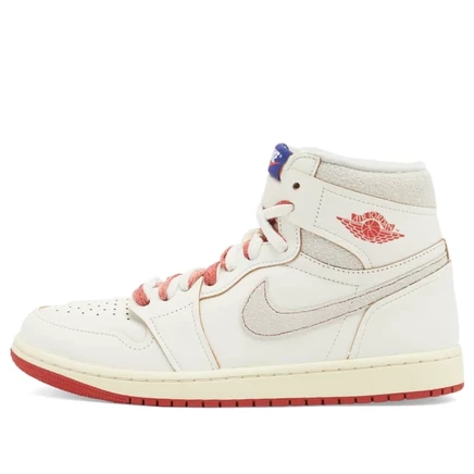 Кроссовки Air Jordan 1 в стиле ретро Hi Og W sail, cinnabar & light bone