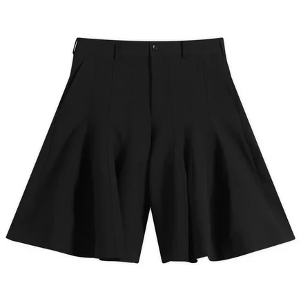 Мужские шорты из шерсти Comme des Garçons Homme Plus, черные