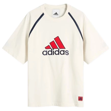 Спортивная футболка со значком Adidas white