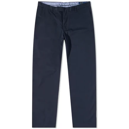 Мужские брюки Polo Ralph Lauren Flat Front, темно-синие