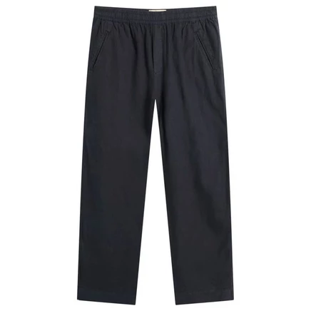 Брюки для сборки на народном шнурке black cotton linen