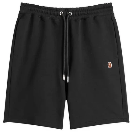 Мужские шорты A Bathing Ape One Point, черные
