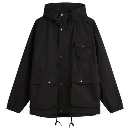 Мужская парка Snow Peak Light Dobby, черная