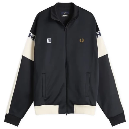 Мужская олимпийка Fred Perry Meyba, темно-синяя