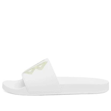 Мужские шлепанцы Balenciaga Pool Slide, бело-желтые