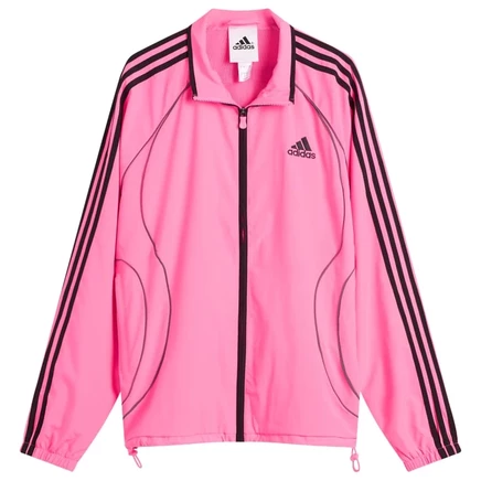 Мужская олимпийка Adidas Teamgeist, розово-черная