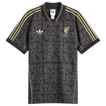 Мужская футболка adidas Liverpool FC Lifestyler, карбон/золотистая