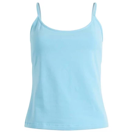 Женская майка Skims Cotton Jersey Cami, голубая