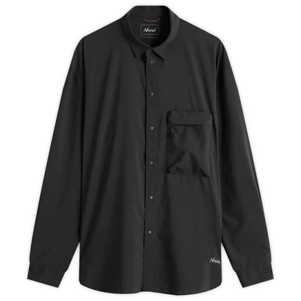 Экскурсионная рубашка NANGA black