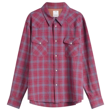 Рубашка в клетку Visvim Four Corners