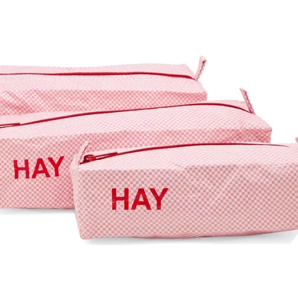 Мужской несессер HAY Candy Mono, набор 3 шт., светло-розовый