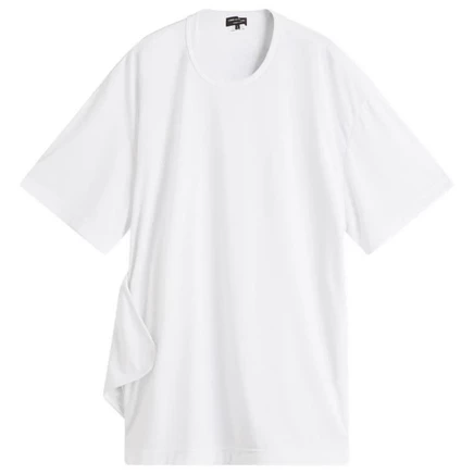 Мужская футболка Comme des Garçons с молнией, белая