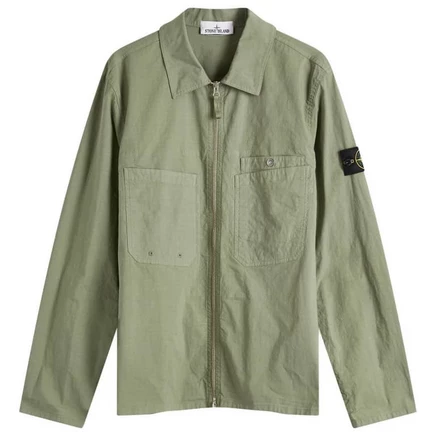 Куртка-рубашка Stone Island Mil-Spec из эластичного материала Ripstop-TC musk