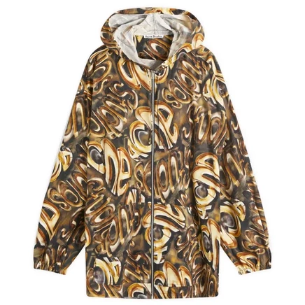 Мужская куртка Acne Studios Osinbar, черно-золотая