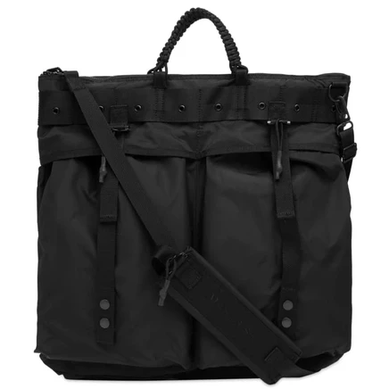 Мужская сумка Maharishi M.A.L.I.C.E. Day Carry, нейлон, черная