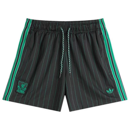 Мужские шорты Adidas Liverpool FC Icon, черно-зеленые