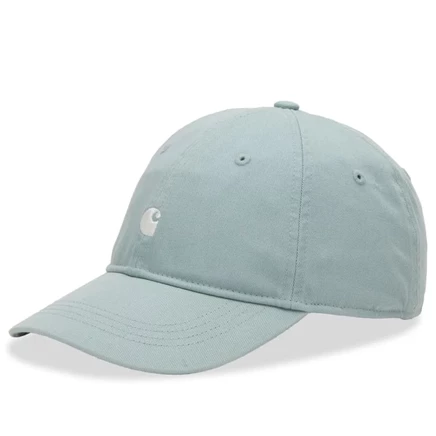 Мужская кепка Carhartt WIP Madison Logo, турмалиново-белая