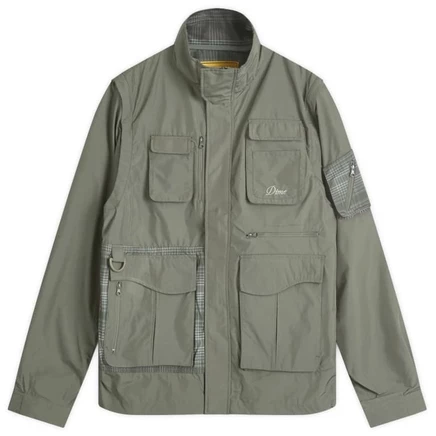 Мужская куртка Dime Zip-Off Fishing, оливковая