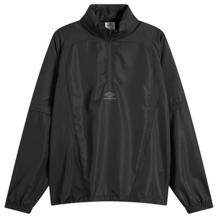 Мужская ветровка Umbro с отстёгивающимися рукавами, черная