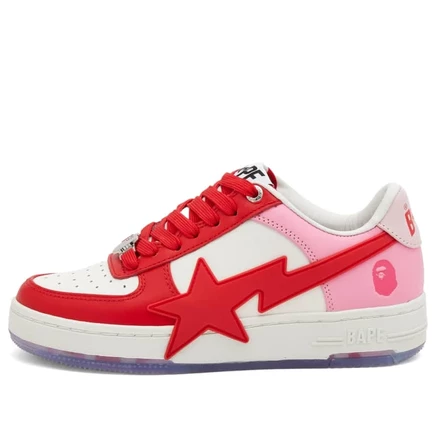 Мужские кроссовки A Bathing Ape Bape Sta OS, розовые