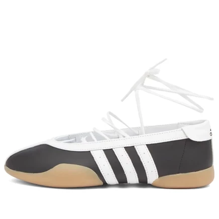 Женские балетки Adidas Taekwondo Mei, черно-белые