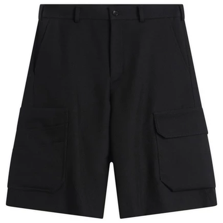 Мужские карго-шорты Comme des Garçons Black, черные