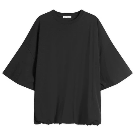 Женское платье-футболка Acne Studios Eniko, черное
