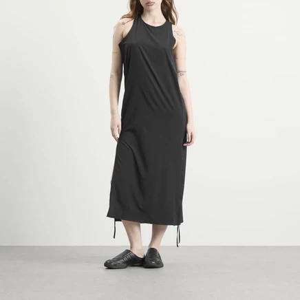 Женское платье Y-3 Racer миди, черное