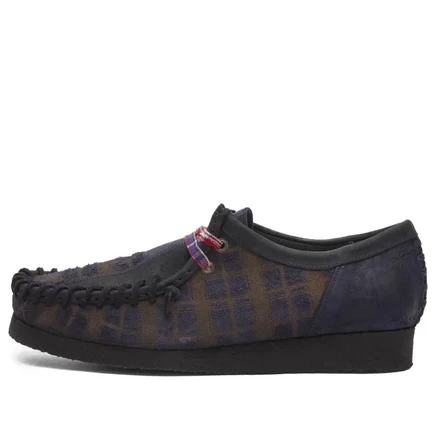 Мужские ботинки Clarks Originals Wallabee, темно-синие