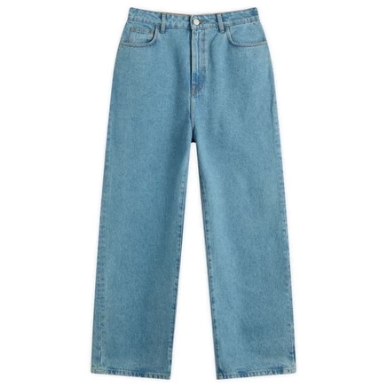 Женские джинсы Róhe Baggy Fit, синие