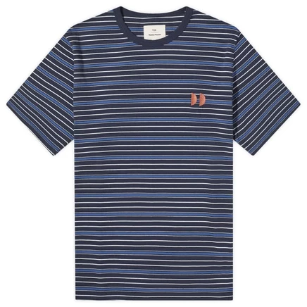 Мужская футболка Folk Multistripe, темно-синяя