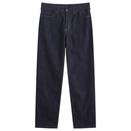 Мужские джинсы Carhartt WIP Marlow прямого кроя, синие