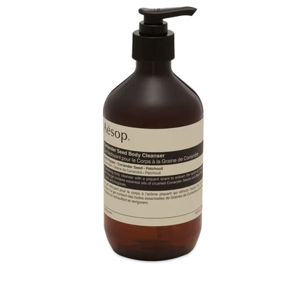 Очищающее средство для тела из семян эзопа и кориандра 500ml