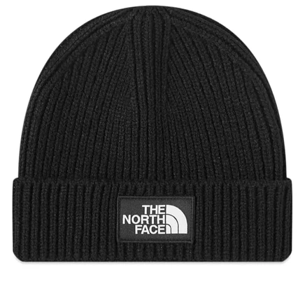Мужская шапка-бини The North Face с логотипом, черная