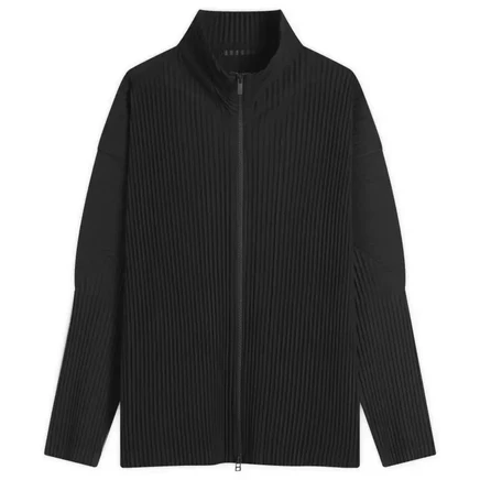 Мужской кардиган Homme Plissé Zip Up, черный