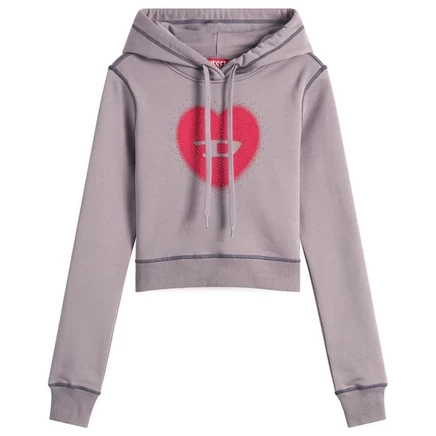 Мужское худи Diesel F-Slimmy, серое