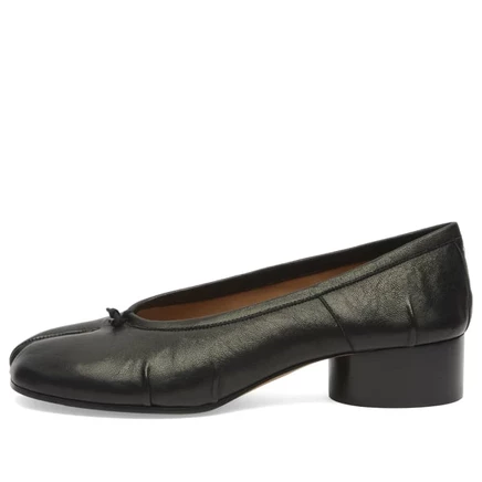 Женские балетки Maison Margiela Tabi, черные