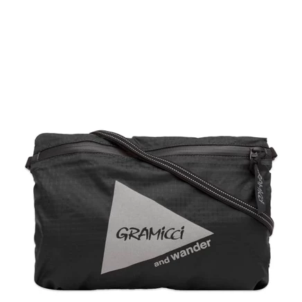 Мужская сумка через плечо Gramicci x and wander, черная