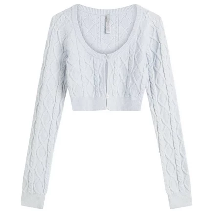 СКОЛЬЗЯЩИЙ кардиган со снежным кроликом